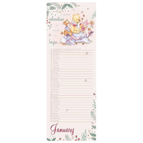 Winnie the Pooh Official 2019 Classic Slim Calendar Extra Image 1